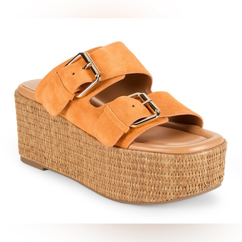 Marc Fisher LTD Palery Suede Platform Sandals